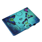 Cover iPad Air 10.9" (2020) Papillons Verts