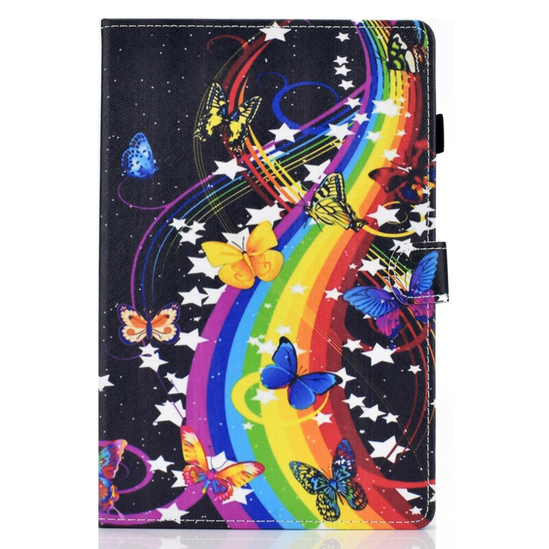Cover iPad Air 10.9" (2020) Rainbow Butterflies