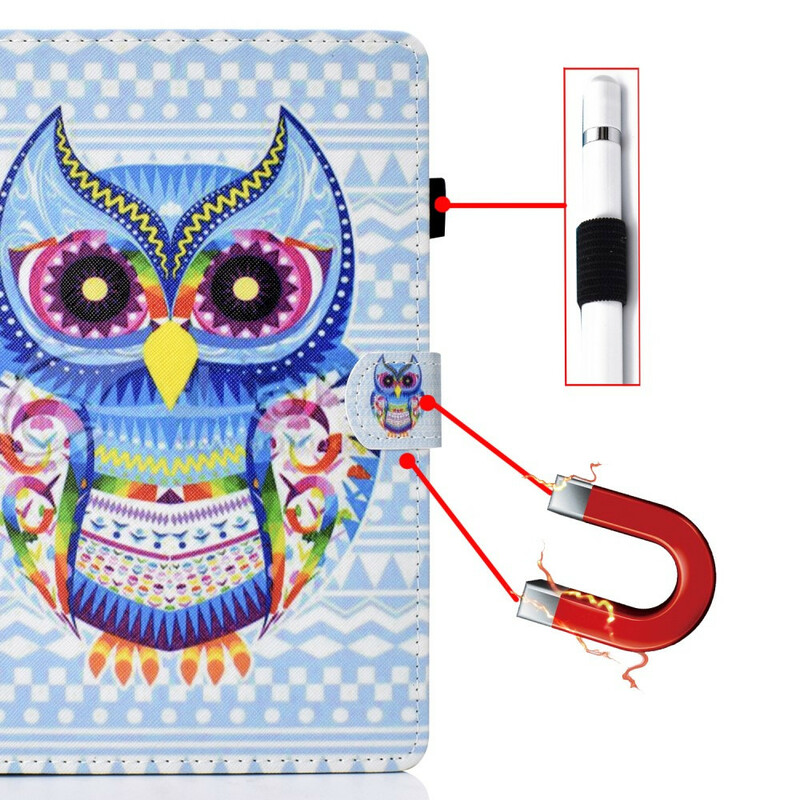 Cover iPad Air 10.9" (2020) Hibou Art