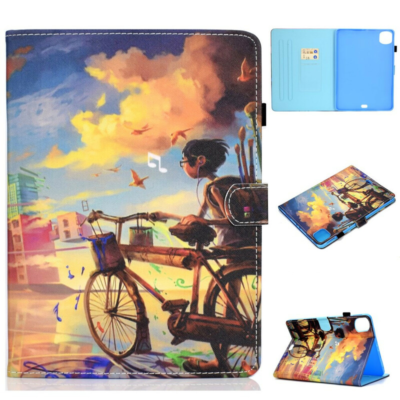 Cover iPad Air 10.9" (2020) Vélo Art