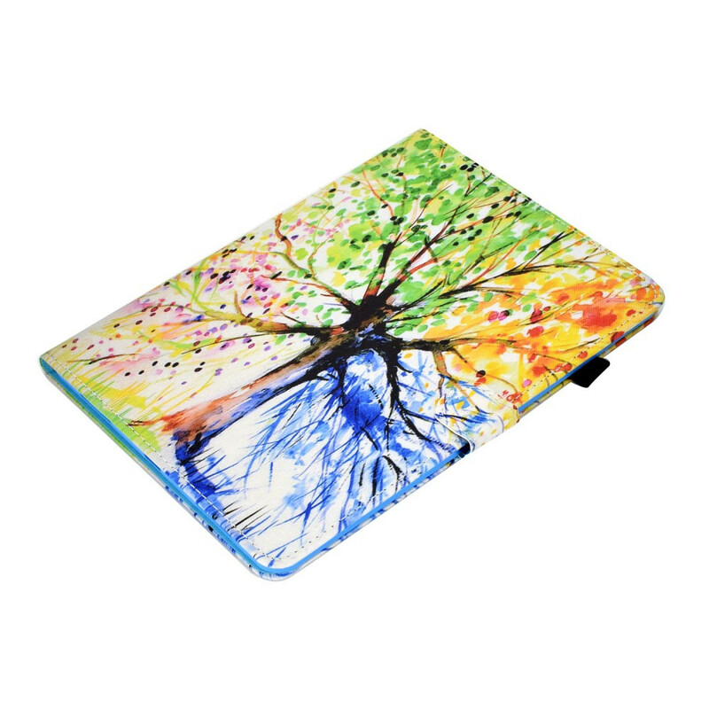 Cover iPad Air 10.9" (2020) Arbre Aquarelle