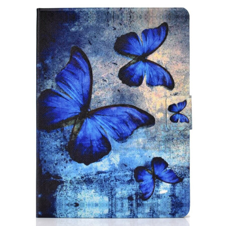 Cover iPad Air Papillons Bleus