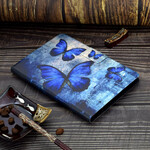 Cover iPad Air Papillons Bleus