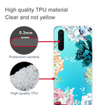 OnePlus Nord Transparent Watercolor Flower Case