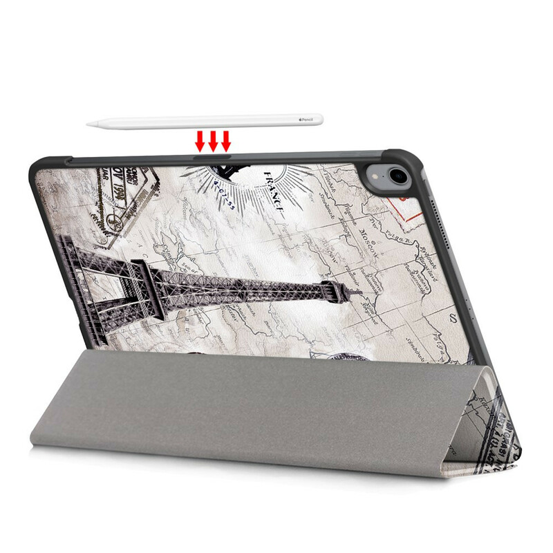 Smart Case iPad Air 10.9" (2020) Tour Eiffel Retro