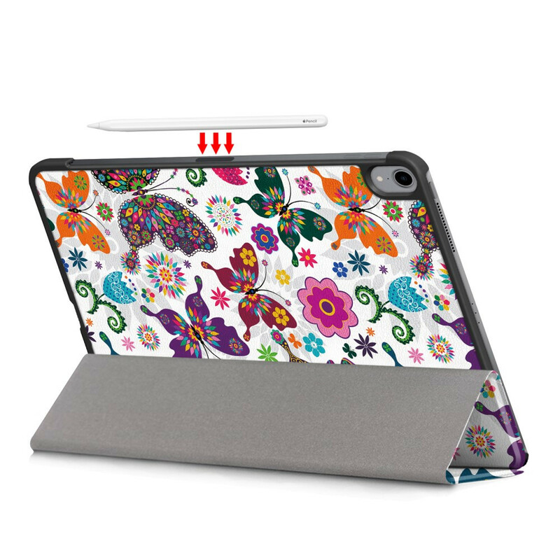 Smart Case iPad Air 10.9" (2020) Retro Butterflies