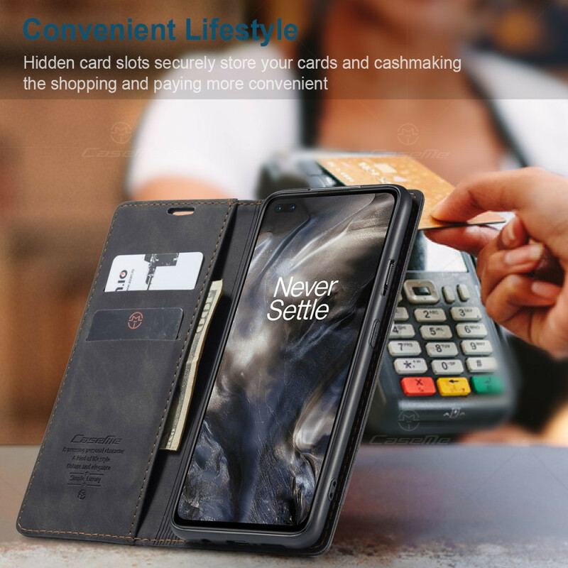 Flip Cover OnePlus Nord CASEME Simili Cuir