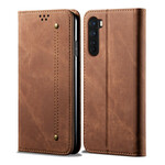 Flip Cover OnePlus Nord Simili Cuir Texture Jeans