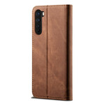 Flip Cover OnePlus Nord Simili Cuir Texture Jeans