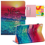 Cover iPad 10.2" (2020) (2019) Never Stop Dreaming