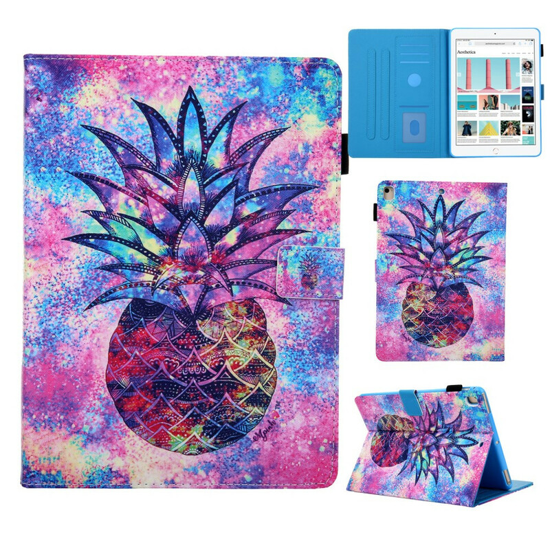 Cover iPad 10.2" (2020) (2019) Pineapple Funky