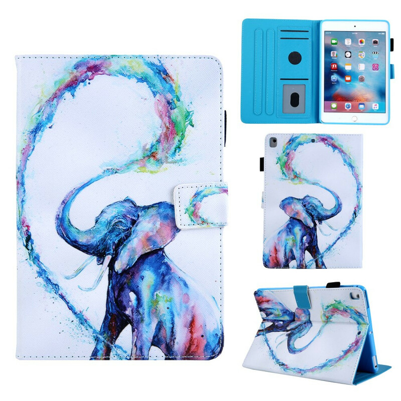 iPad 10.2" Case (2020) (2019) Elephant Art