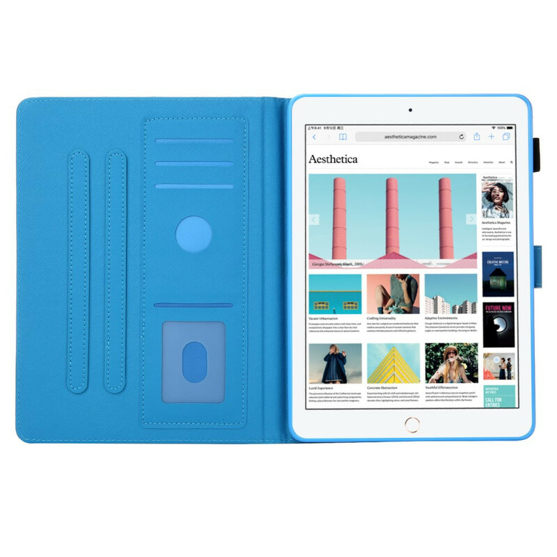 Cover iPad 10.2" (2019) (2020) Série Papillons