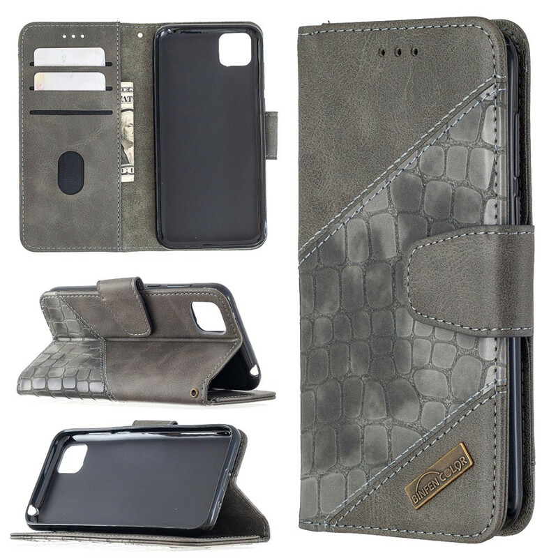 Cover Huawei Y5p Crocodile Skin Effect Classic