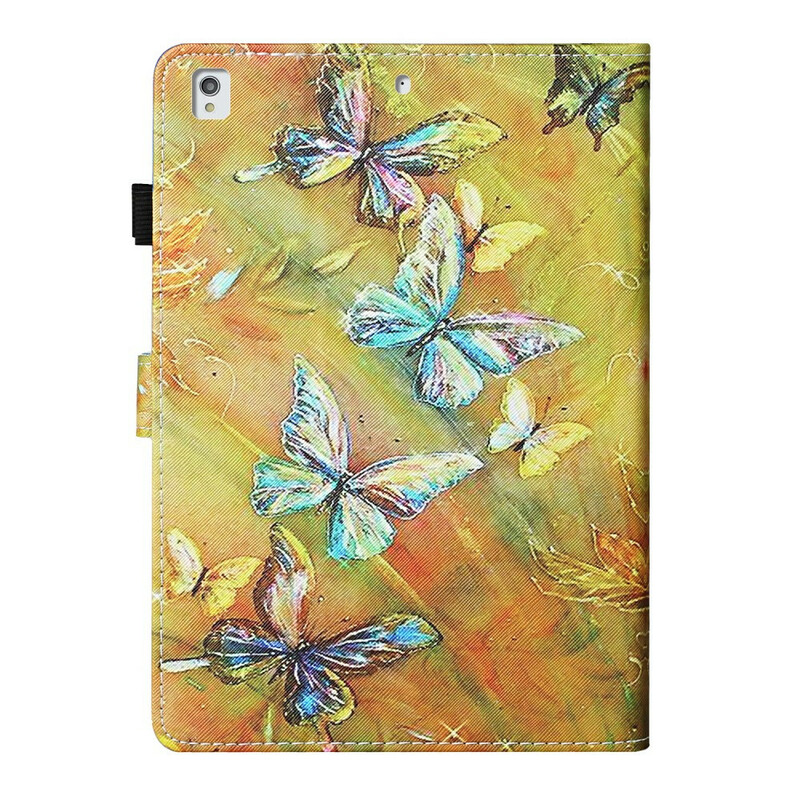 Cover iPad 10.2" (2020) (2019) / Air 10.5" (2019) / Pro 10.5" Papillons Peints