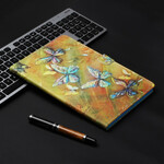 Cover iPad 10.2" (2020) (2019) / Air 10.5" (2019) / Pro 10.5" Papillons Peints