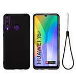 Huawei Y6p Liquid Silicone Case With Strap