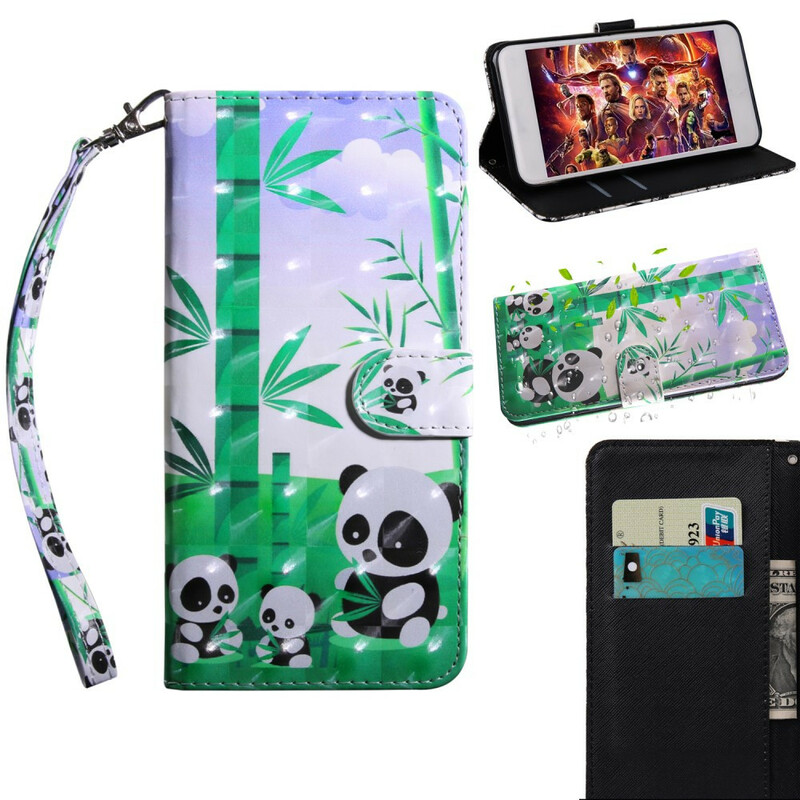 Cover Samsung Galaxy A10s Light Spot Pandas