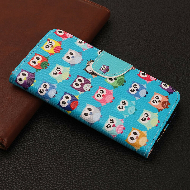 Cover Samsung Galaxy A10s Multiples Hiboux