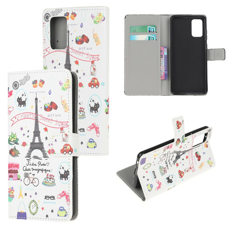 Samsung Galaxy S20 FE Case I love Paris