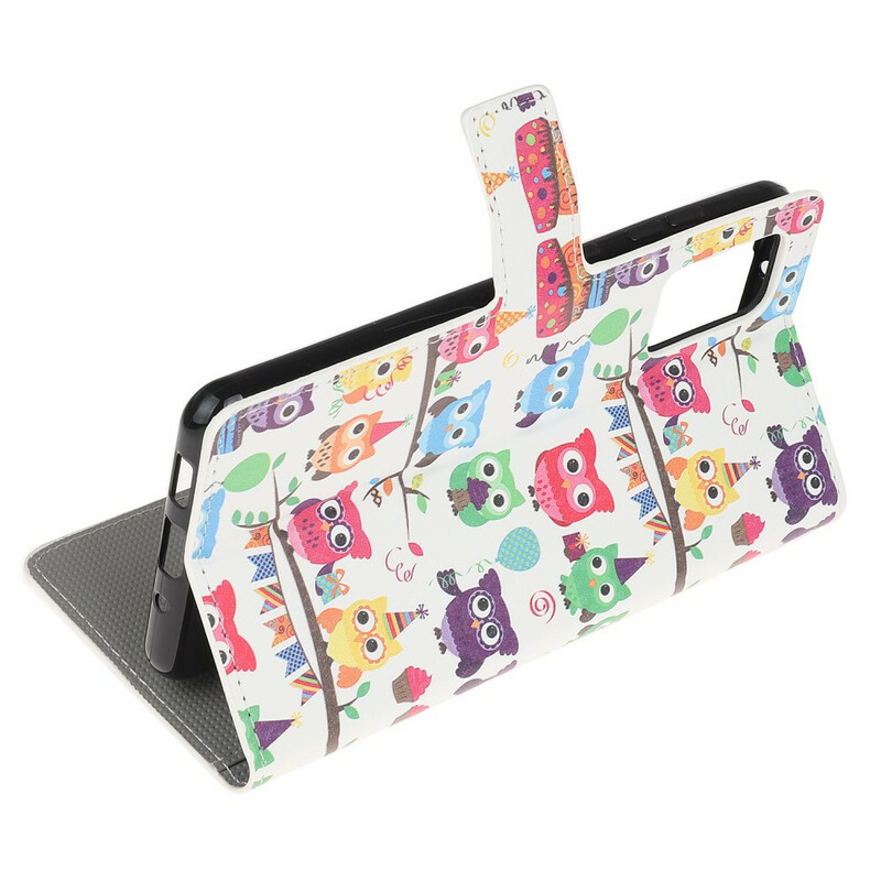 Cover Samsung Galaxy S20 FE Multiples Hiboux