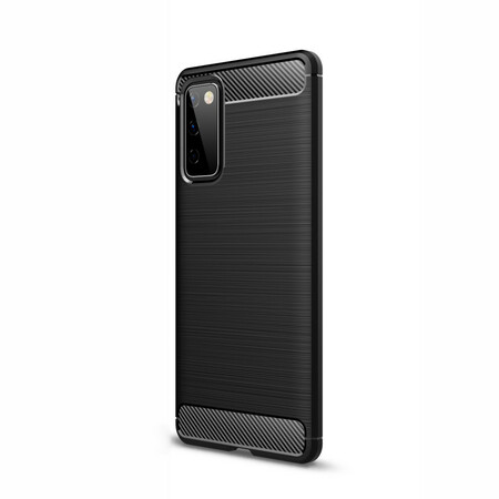Samsung Galaxy S20 FE Brushed Carbon Fiber Case