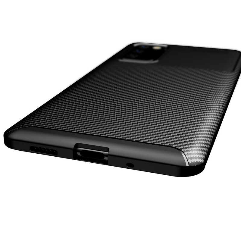Case Samsung Galaxy S20 FE Flexible Texture Carbon Fiber