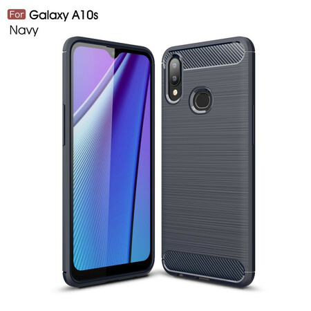 Samsung Galaxy A10s Brushed Carbon Fiber Case