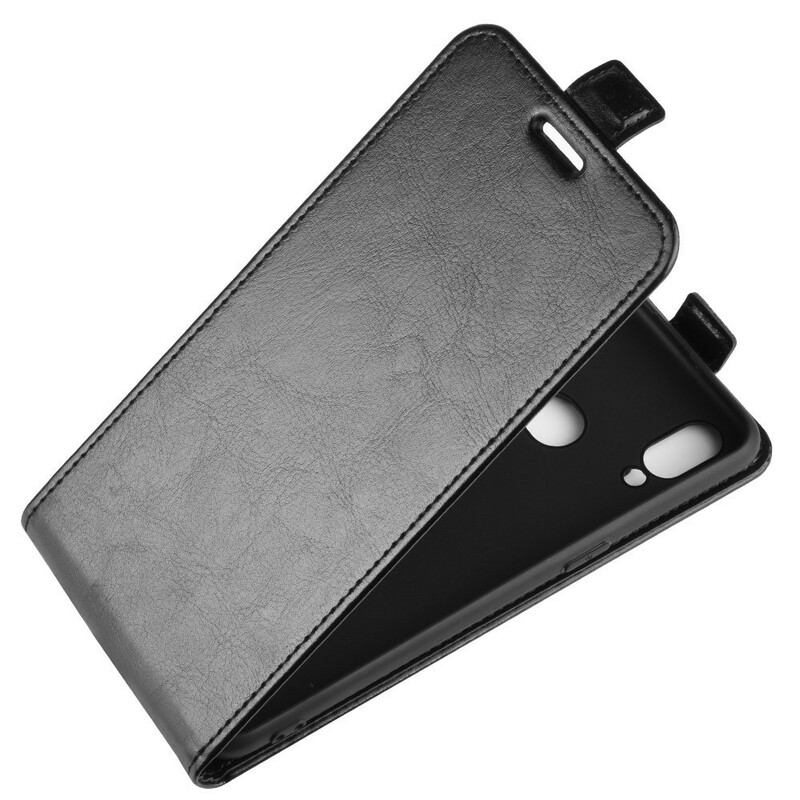 Samsung Galaxy A10s Foldable Leather Effect Case