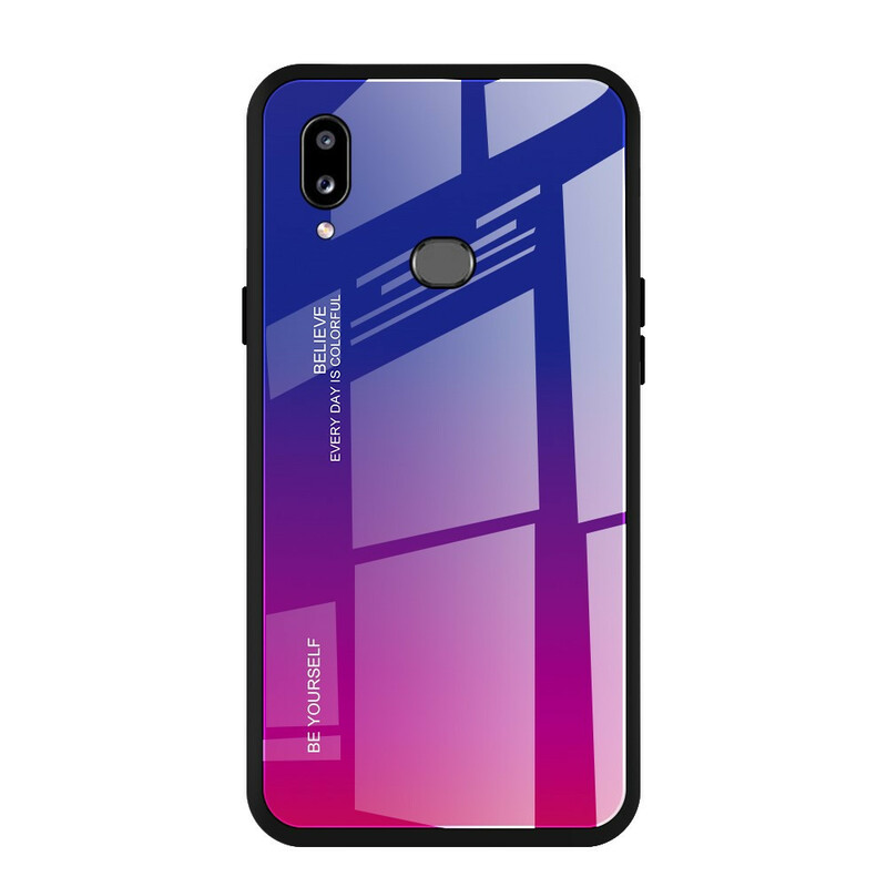 Samsung Galaxy A10s Tempered Glass Case Be Yourself