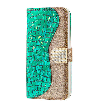 Cover Samsung Galaxy Note 20 Croco Diamants