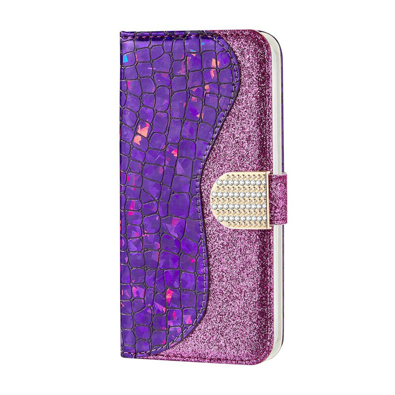 Cover Samsung Galaxy Note 20 Croco Diamants