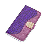 Cover Samsung Galaxy Note 20 Croco Diamants