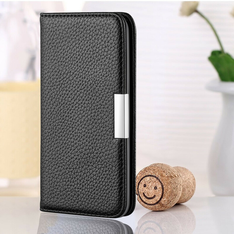 Flip Cover Samsung Galaxy Note 20 Simili Cuir Lychee Ultra Chic