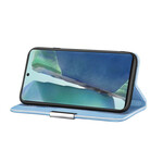 Flip Cover Samsung Galaxy Note 20 Simili Cuir Lychee Ultra Chic