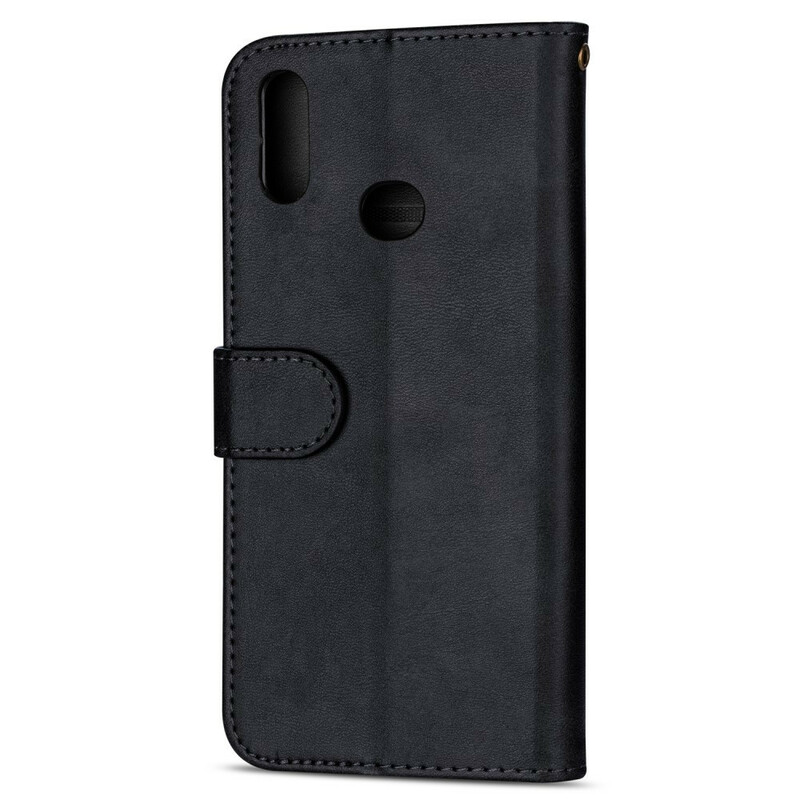 Samsung Galaxy A10s Case Wallet with Strap