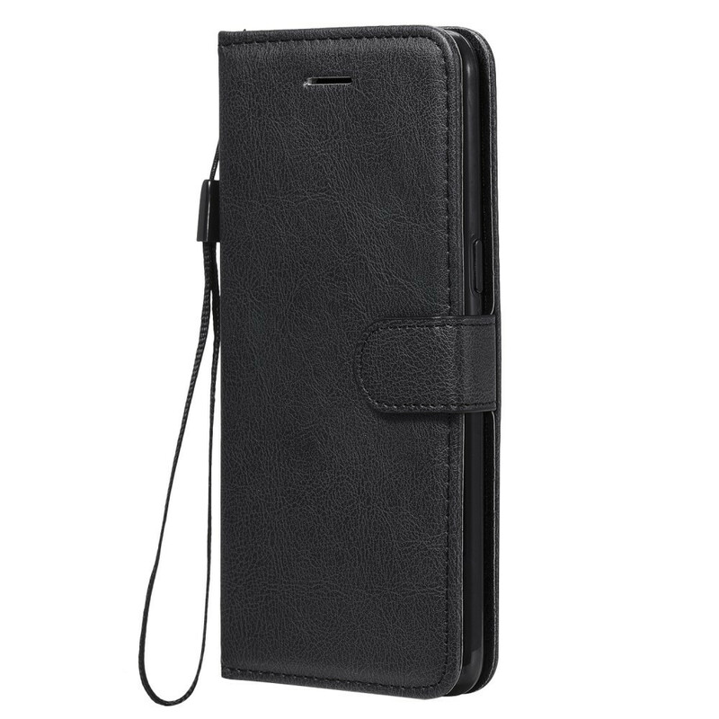 Samsung Galaxy A10s Leather effect case with strap