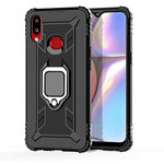 Samsung Galaxy A10s Ring and Carbon Fiber Case