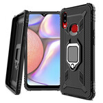 Samsung Galaxy A10s Ring and Carbon Fiber Case