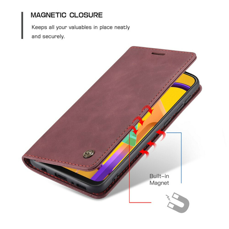 Flip Cover Samsung Galaxy M21 CASEME Simili Cuir