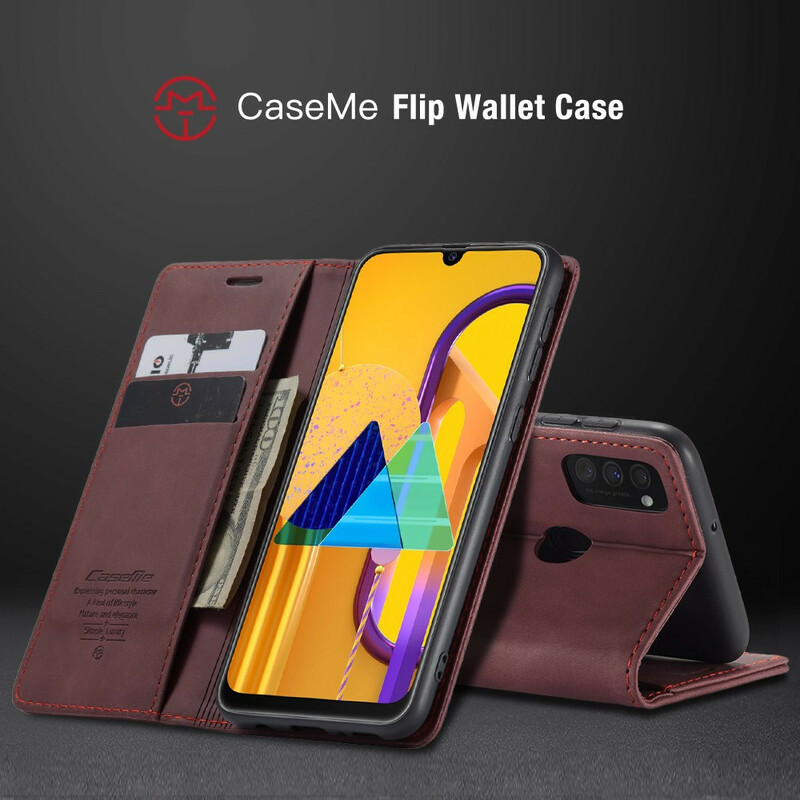 Flip Cover Samsung Galaxy M21 CASEME Simili Cuir