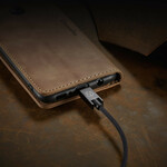 Flip Cover Samsung Galaxy M21 CASEME Simili Cuir