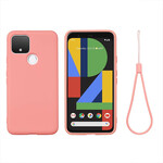 Google Pixel 5 Case Liquid Silicone Design