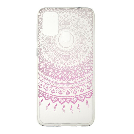 Samsung Galaxy M31 Clear Case Mandala Colorful