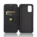 Flip Cover Samsung Galaxy S20 FE Carbon Fiber