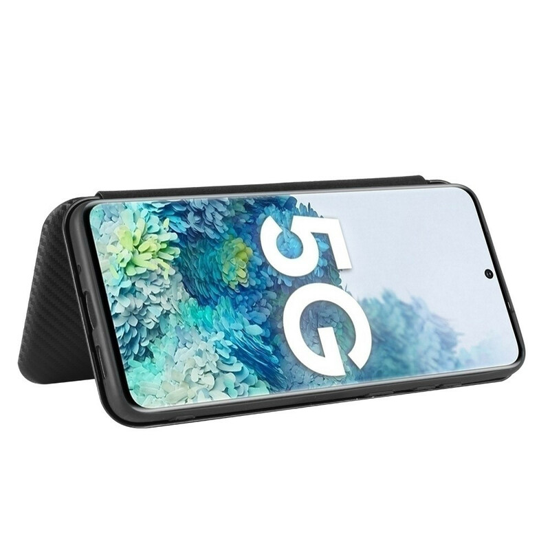 Flip Cover Samsung Galaxy S20 FE Carbon Fiber