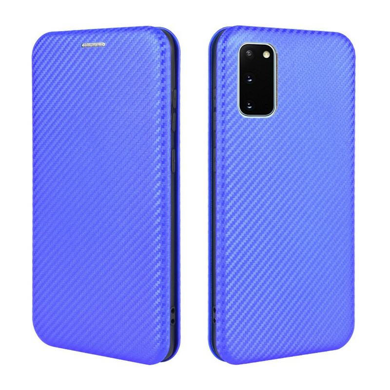 Flip Cover Samsung Galaxy S20 FE Carbon Fiber