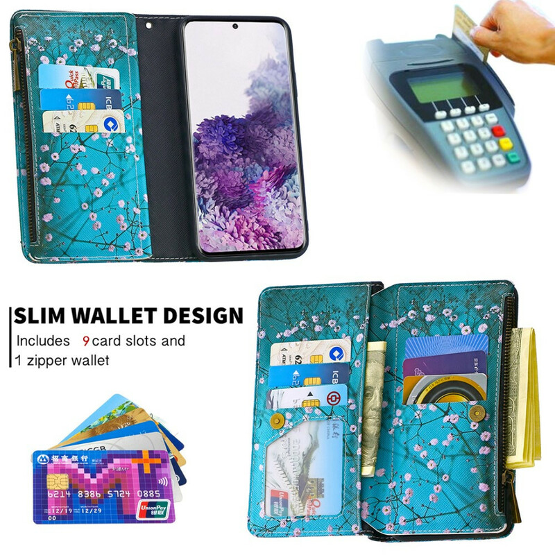 Case Samsung Galaxy S20 Zipped Pocket Tree Case Samsung Galaxy S20 Zipped Pocket Tree