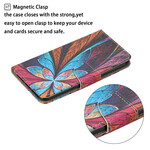 Samsung Galaxy S20 Ultra Case Colored Leaves with Strap