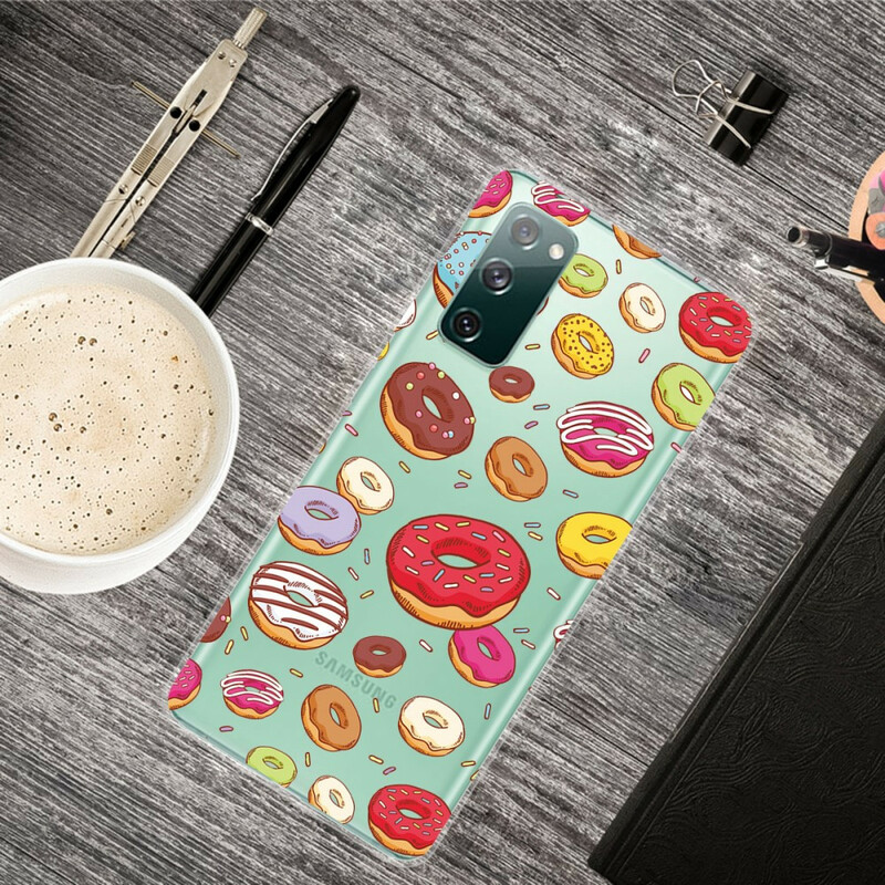 Case Samsung Galaxy S20 FE love Donuts